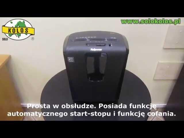 Niszczarka dokumentów z blokadą Safety Lock Fellowes M-8C