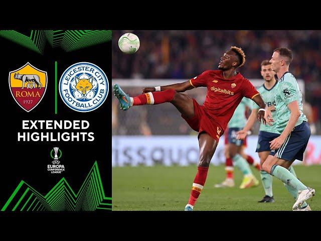 Roma vs. Leicester City: Extended Highlights | UECL Semi-final - Leg 2 | CBS Sports Golazo Europe