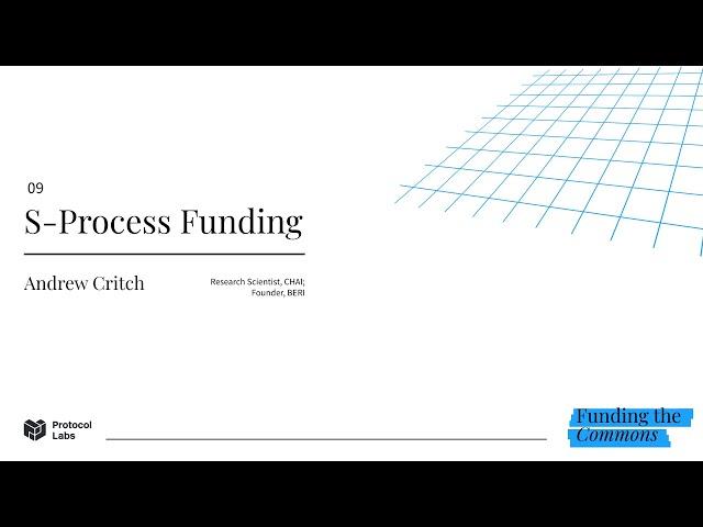 S-process funding - Andrew Critch