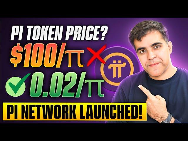 PI Network FINALLY Launches!  Why $100/$PI or $0.30 is WRONG (Real Price Formula)