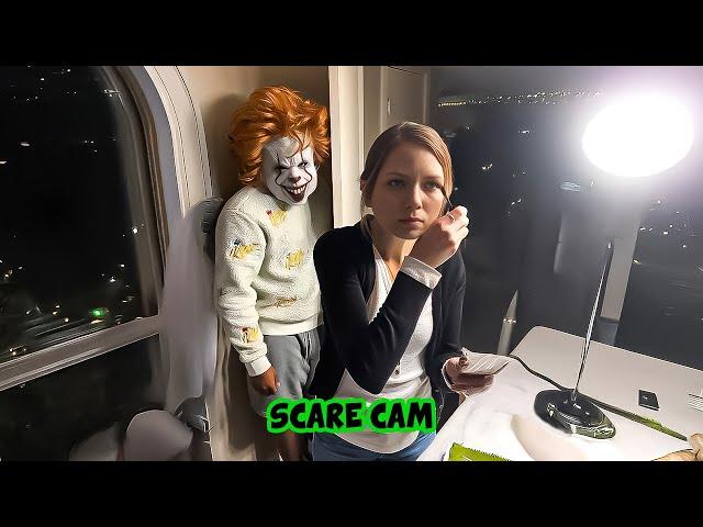 BEST SCARE CAM Priceless Reactions 2024#60 | Funny Videos TikTok | CoCo Scare Cam |