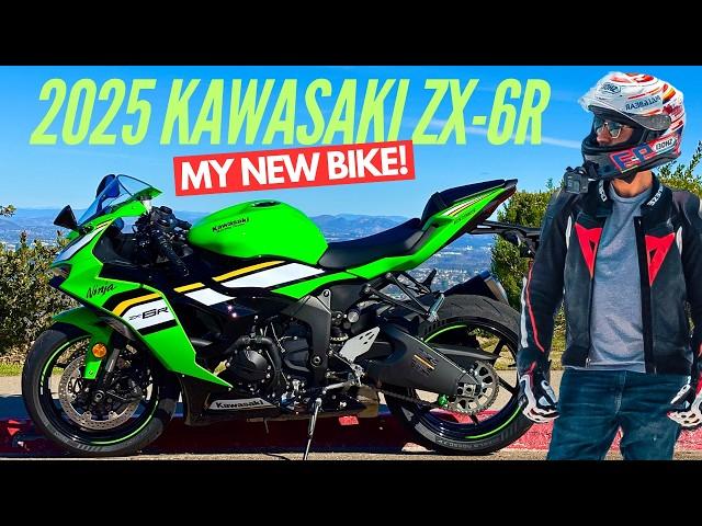 First Ride Review Of My 2025 Kawasaki ZX-6R | Why Did I Buy It?