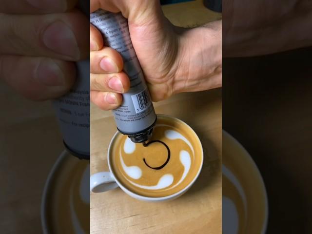 How to Make Easy and Stunning Latte Art #latteartcity #easy #shorts