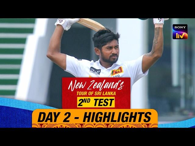 2nd Test Day 2 | Highlights | New Zealand Tour Of Sri Lanka | 27th September 2024