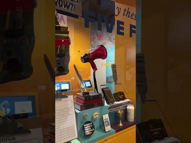 U.S. History brought to life at the National Constitution Center #discoverphl