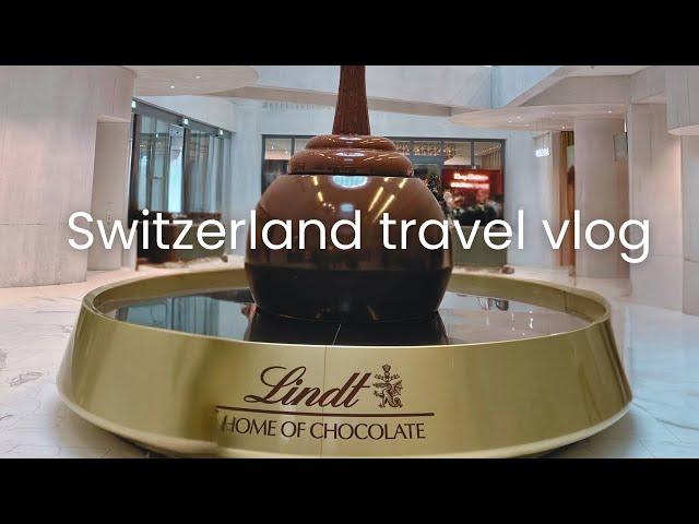 (4K) Weekend in Zurich | Lindt Chocolate Factory & Exploring the City | slow travel