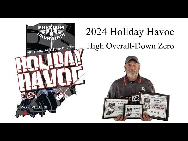 2024 Holiday Havoc IDPA. 1st place overall.