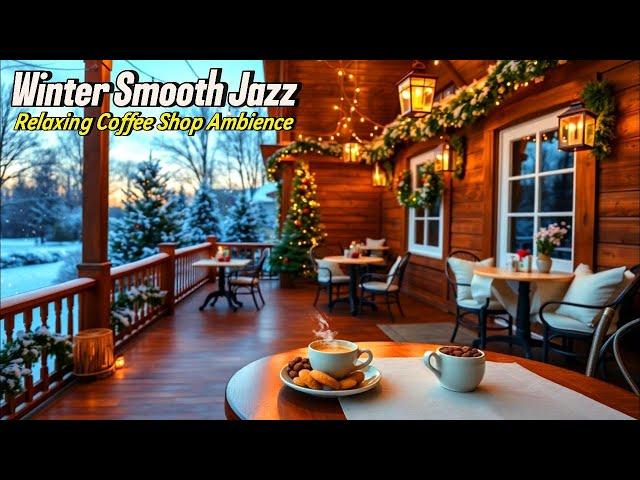 Relaxing Jazz Music  Smooth Jazz Instrumental & Cozy Coffee Shop Ambience for Study & Work