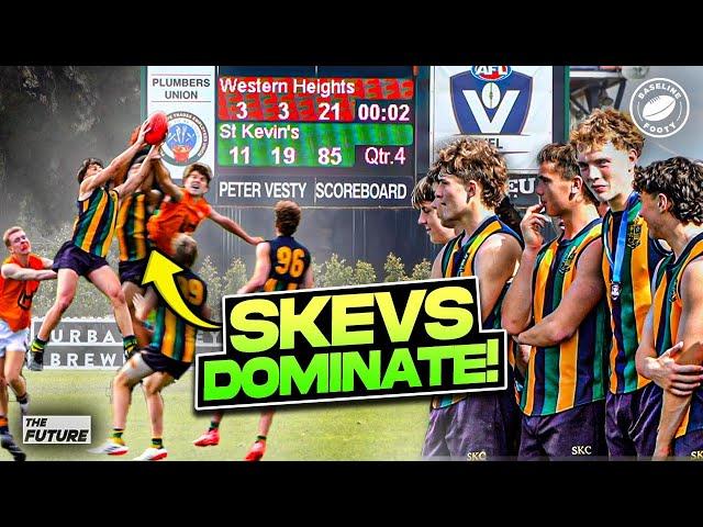 St Kevins DOMINATED Western Heights in the Herald Sun Shield Final! | Full Highlights