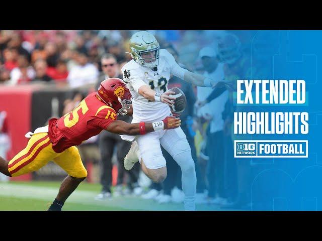 Notre Dame at USC | Extended Highlights | Big Ten Football | 11/30/2024