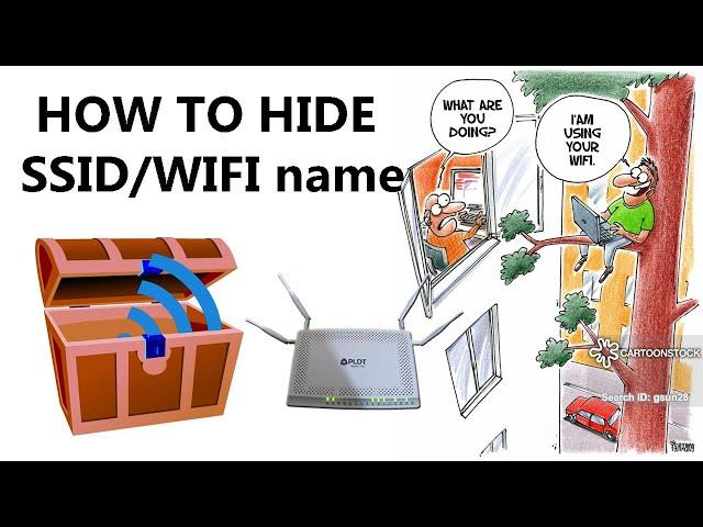 How to hide Router SSID/WiFi name - PLDT Home Fibr