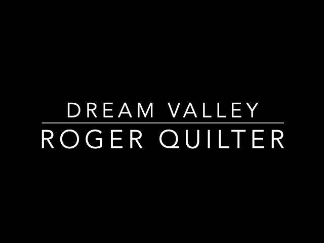 Dream Valley piano accompaniment - Roger Quilter