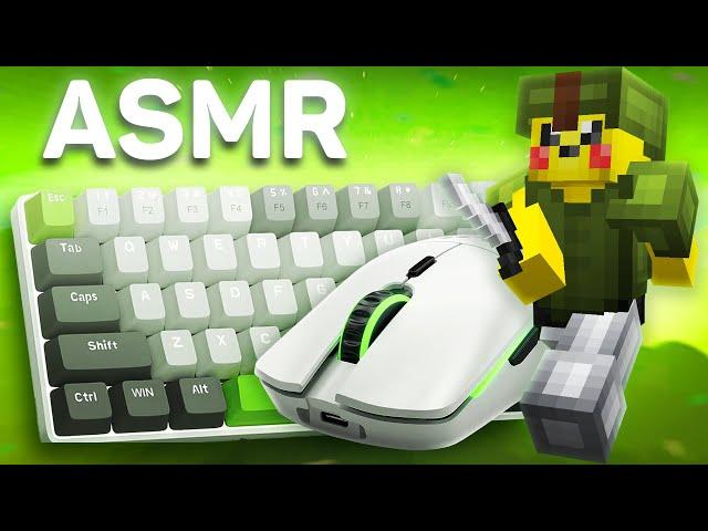 Relaxing Keybord + Mouse ASMR Sounds | Pika Network Bedwars