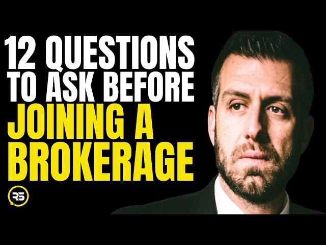 How to Choose a Real Estate Broker? | Ask these 12 questions FIRST!