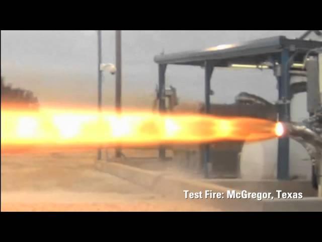 SpaceX Testing - SuperDraco Engine Firing