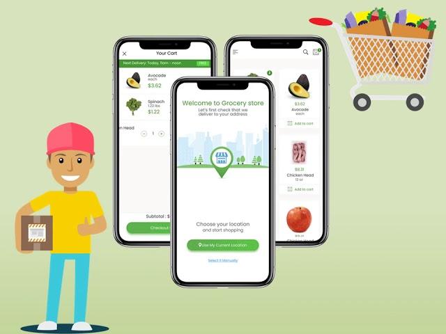 Grocery app development