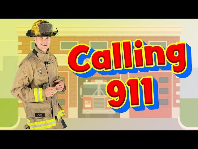 Fire Safety For Kids - Calling 911 with Tommy Flames - Educational Videos For Kids