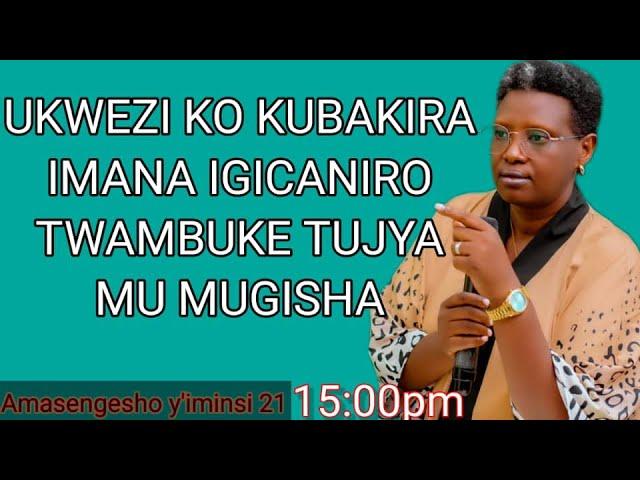 LIVEUKWEZI KO KUBAKIRA{ IGICANIRO} IMANA TWAMBUKE TUJYA MU MUGISHA+250788812604  EPIPHANIE