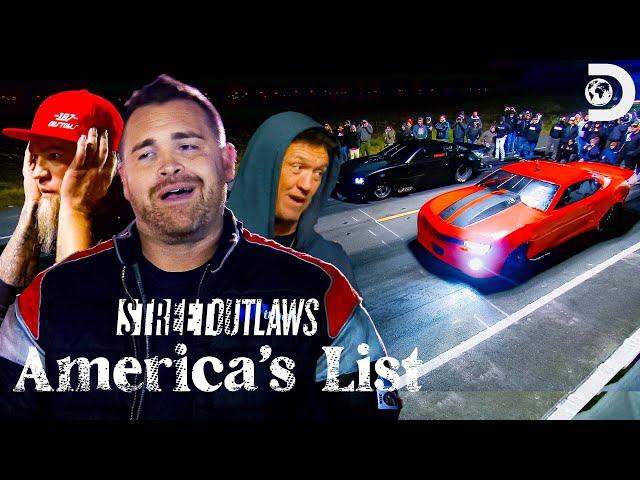 Ryan Martin Has an Extremely Close Call with Kye Kelley | Street Outlaws: America's List