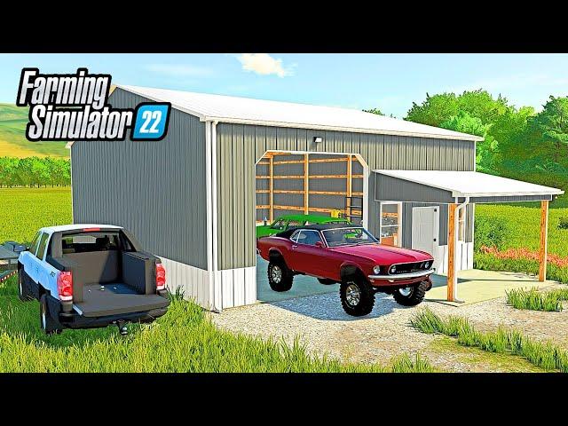 TURNING A MUSTANG INTO A 4x4?! | Farming Simulator 22