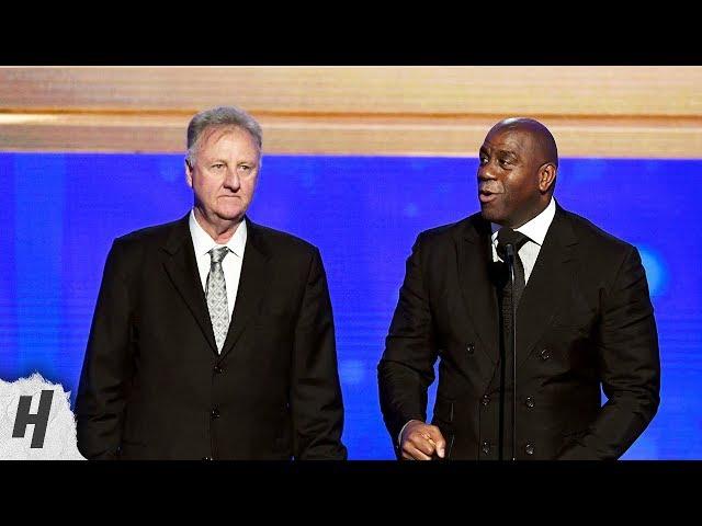 Magic Johnson & Larry Bird - Lifetime Achievement Award - 2019 NBA Awards