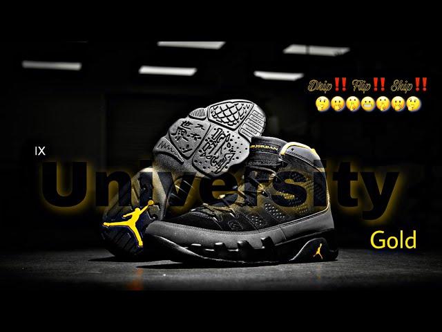 Jordan 9 University Gold Resale Prediction | Jordan IX University Gold Review | Drip! Flip! Skip!