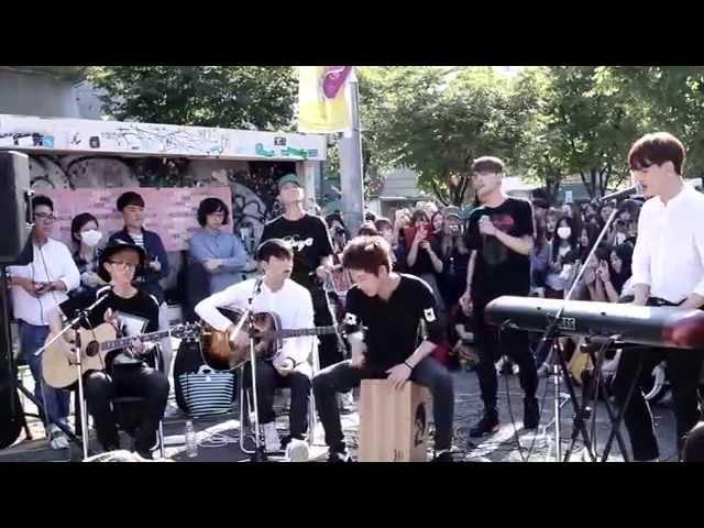 150913 DAY6(데이식스) 홍대 버스킹 공연 _ Pandora