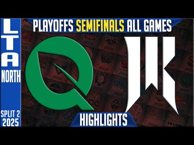 FLY vs SR Highlights ALL GAMES | LTA North Playoffs Semi-finals 2025 | FlyQuest vs Shopify Rebellion