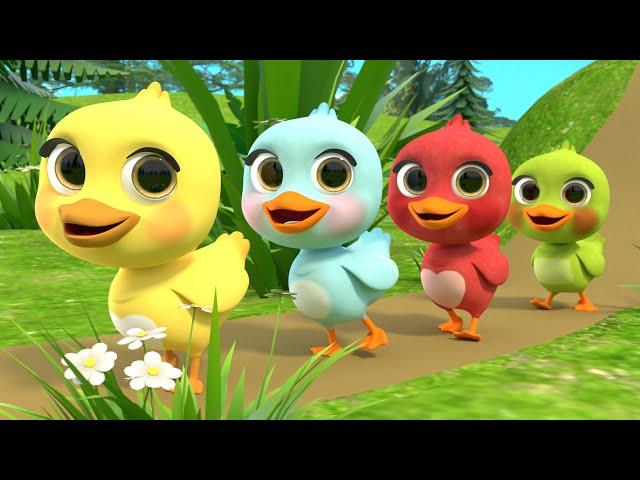 Canción de los Cinco Patitos + Más Canciones Infantiles de Lalafun