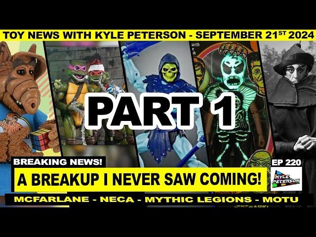 A Sad Breakup! Toy News For The Week of September 16th 2024! Part 1