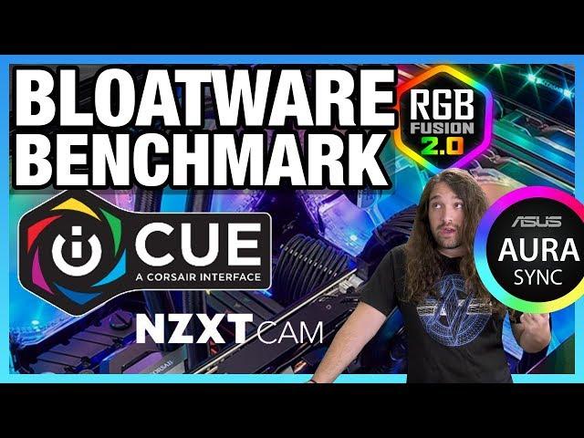 Bloatware Benchmark: RGB Software vs. Performance (iCUE, CAM, & More)