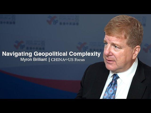 Forum+ | Navigating Geopolitical Complexity | Myron Brilliant