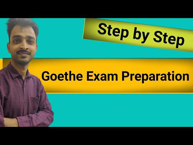 A2 GOETHE EXAM PREPARATION BY - ADITYA SIR