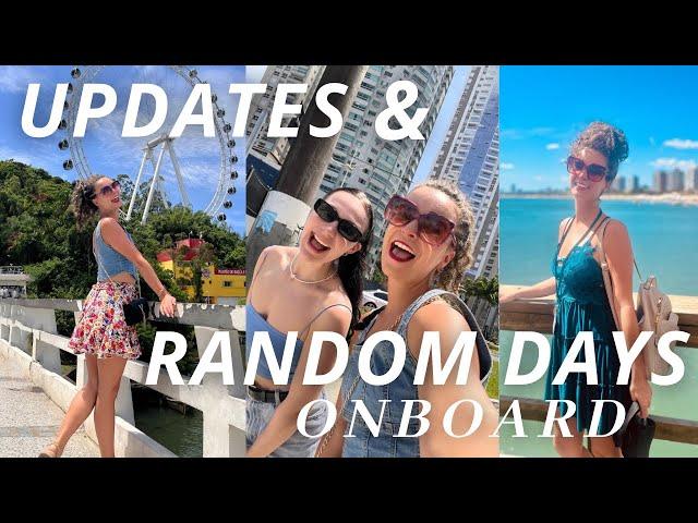 Working on a cruise ship - days in the life onboard ️🫶 behind the scenes & personal updates!