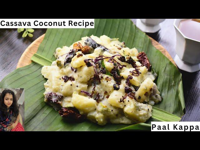 Paal Kappa Recipe Malayalam | Tapioca with Coconut Milk (Kerala Style)