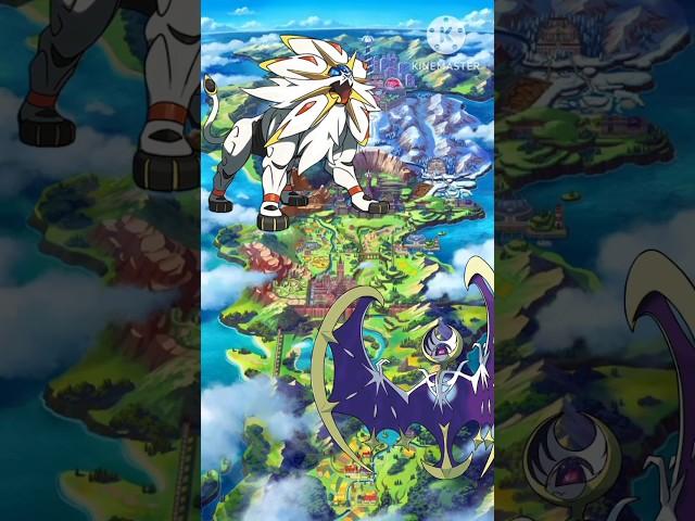 Solgaleo vs lunala Battle #pokemon #ash #trending #video #pikachu #viral #youtubeshorts