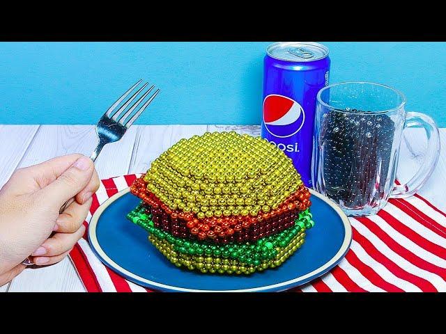 Magnet Challenge - Best of COOKING Compilation With ASMR Magnet Balls