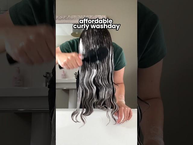 My fav affordable curly hair routine for mega definition + volume 🫧 #curly #curlyhair #curlygirl