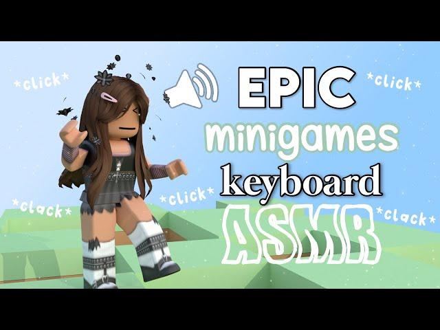 Epic Minigames.. But It's Keyboard ASMR! *VERY CLICKY*