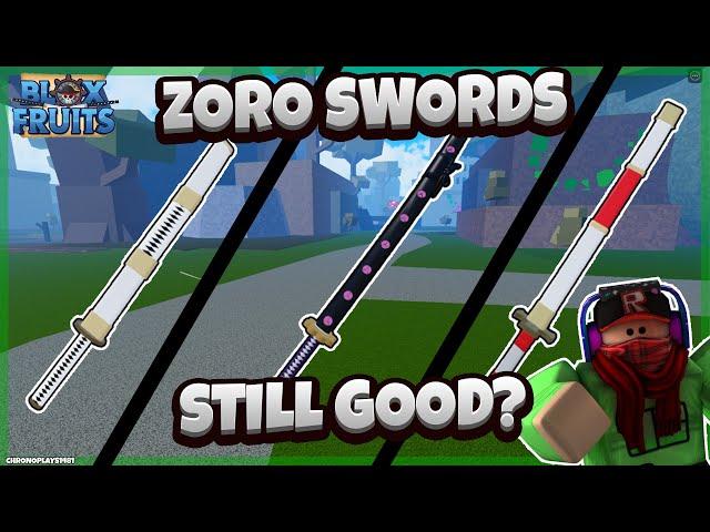 Are Zoro's LEGENDARY Swords Still Good? (Blox Fruits)