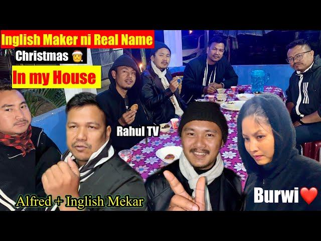 Inglish Maker ni Real Name ah Ma? Alfred Arw Inglish Maker in My House || Christmas Party