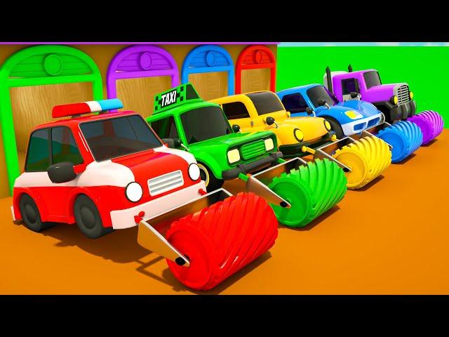 Head & Shoulders Song + Wheels on the Bus | Harvest Fruit Color Balls | Nursery Rhymes & Kids Songs