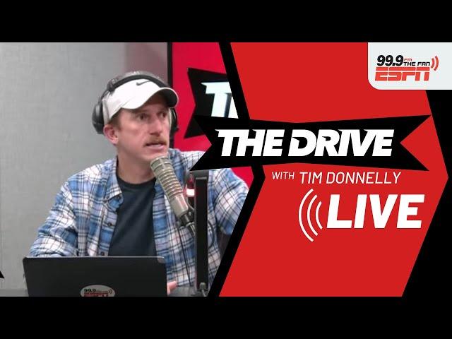 The Drive with Tim Donnelly is LIVE - 01/07/25 | Bryce Young | Carolina Hurricanes