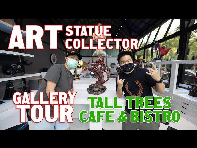 TOUR VIDEO: ART STATUE COLLECTOR GALLERY + TALL TREES CAFE & BISTRO | BANGKOK THAILAND