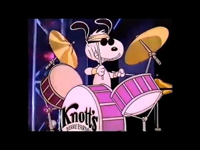 Knotts Berry Farm What I Like About Knotts feat the Peanuts Gang TV Commercial (1989)