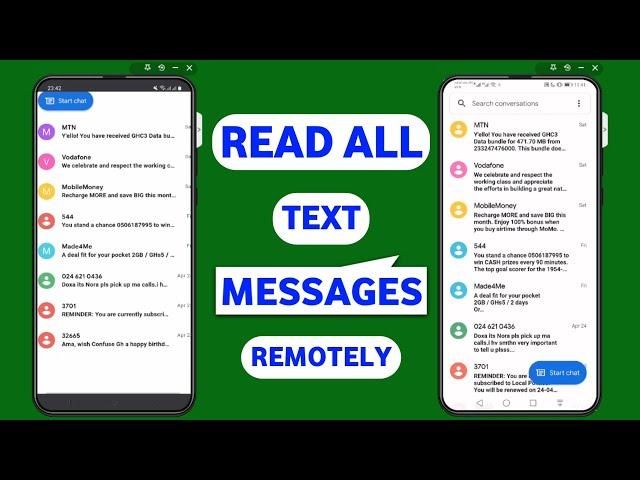 How To Read Text Messages Remotely On your Other Phone