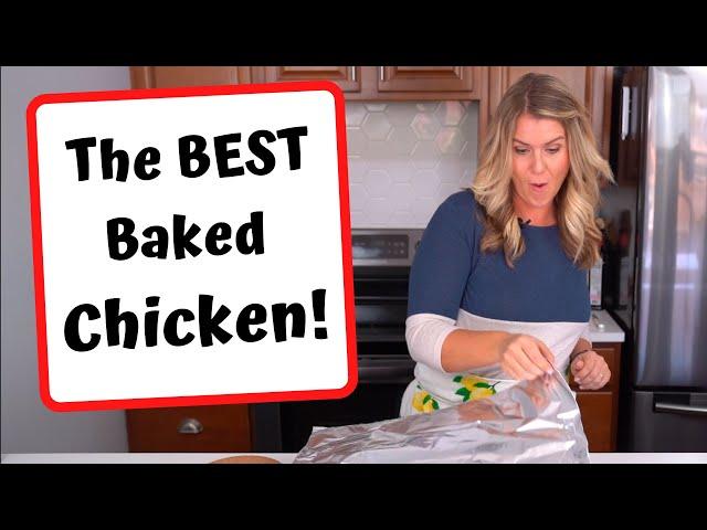 JUICY Oven Baked Chicken Breast Recipe