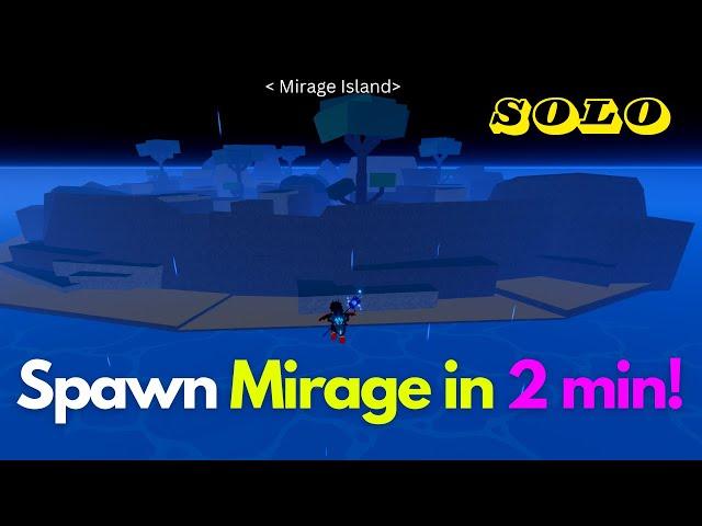 Fastest Way to Spawn Mirage Island in Blox Fruits