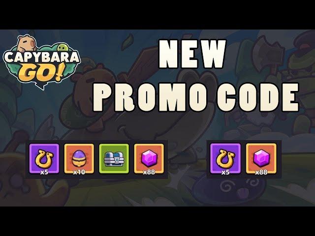 Capybara Go! - 2 New Promo codes to redeem (27/11/24)