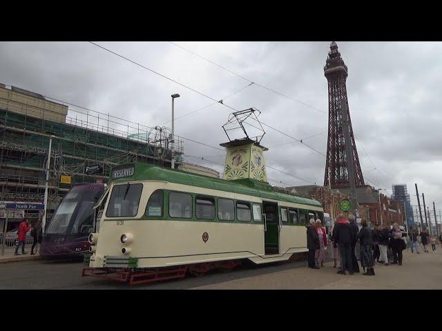 Blackpool Heritage Tram Tours Reginald Dixon MBE Tribute 6th August 2021